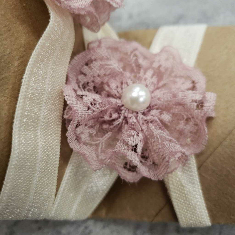 ANA BANDANA'S -HANDMADE HEADBAND WITH MATCHING SHOES