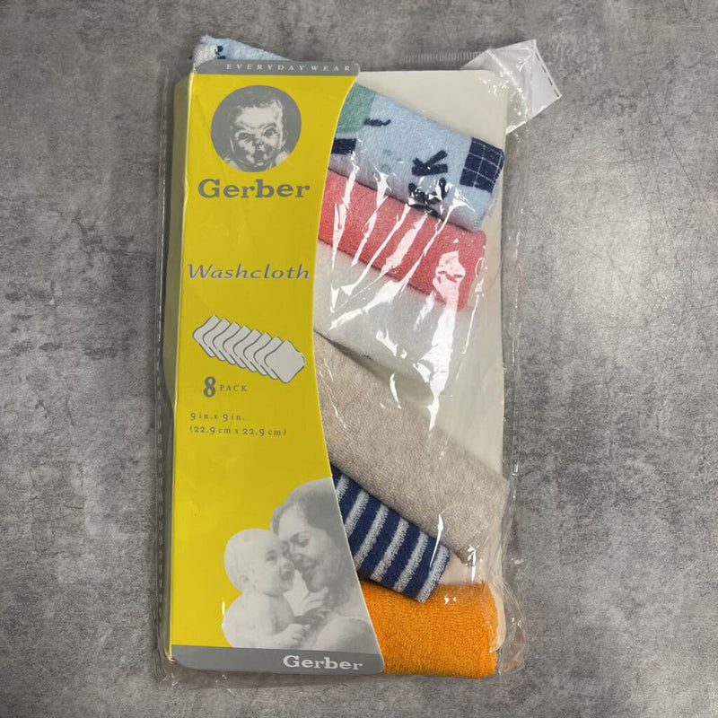 GERBER - WASHCLOTHS