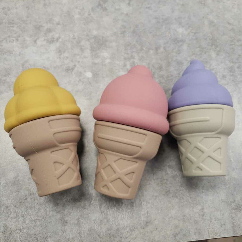 SILICONE ICE CREAM CONE SET